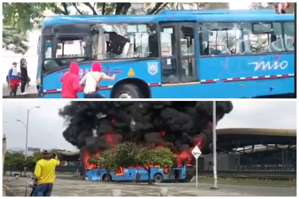 Paro nacional 28 de abril en Cali: suspenden servicio de transporte MIO