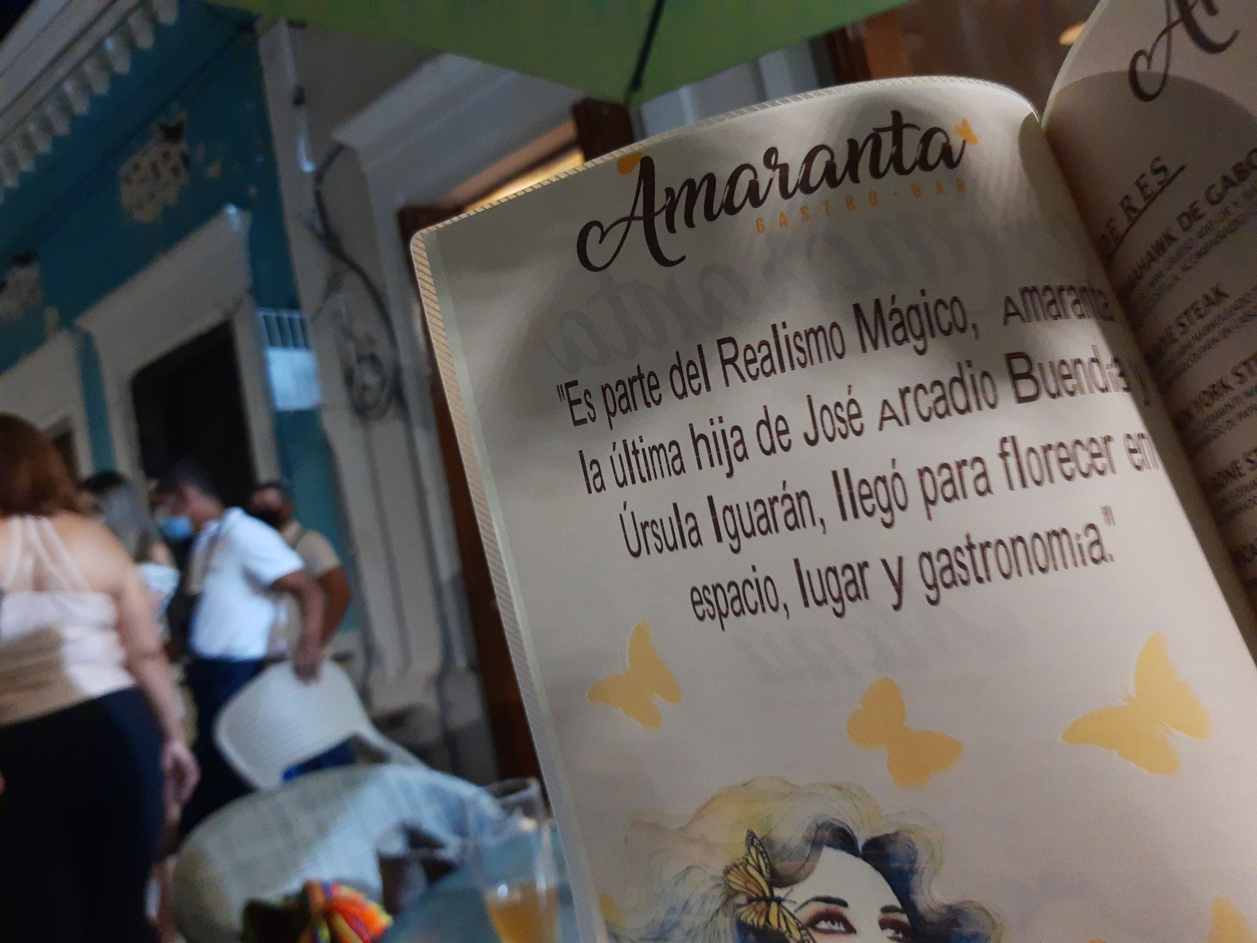 El restaurante Amaranta, tiene opciones para todos los gustos.