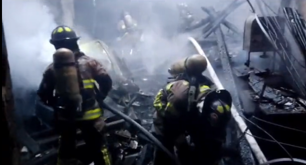 Barrios Unidos: Bomberos de Bogotá controlaron incendio en barrio 12 de Octubre