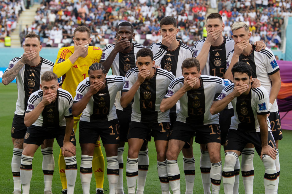 Catar 2022: así desafió la Selección de Alemania a la FIFA con su protesta