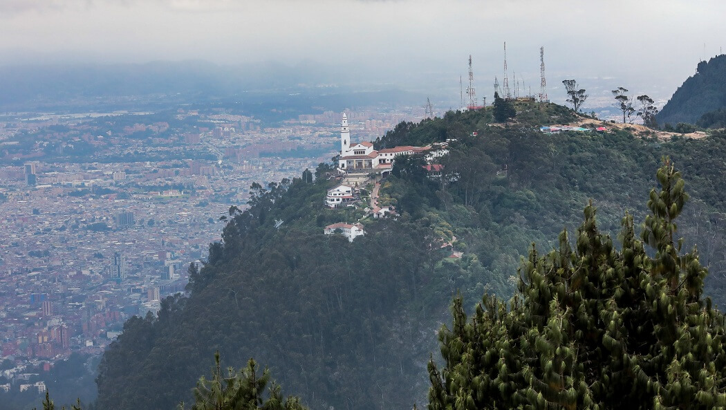 Cerro de Monserrate.  / Cortesía: Alcaldía de Bogotá