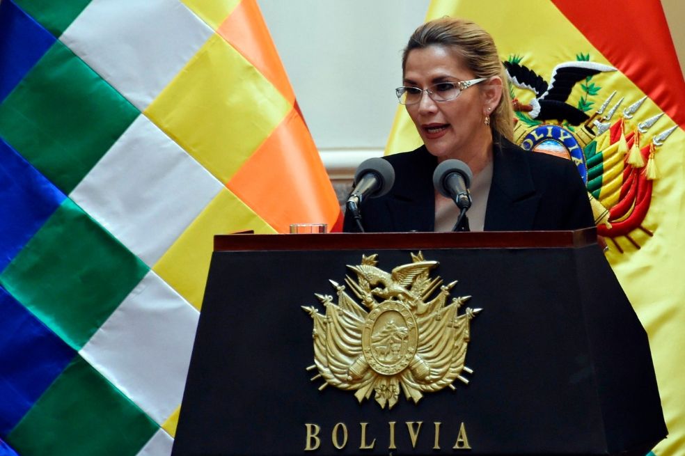 Jeanine Áñez se despide de la presidencia de Bolivia