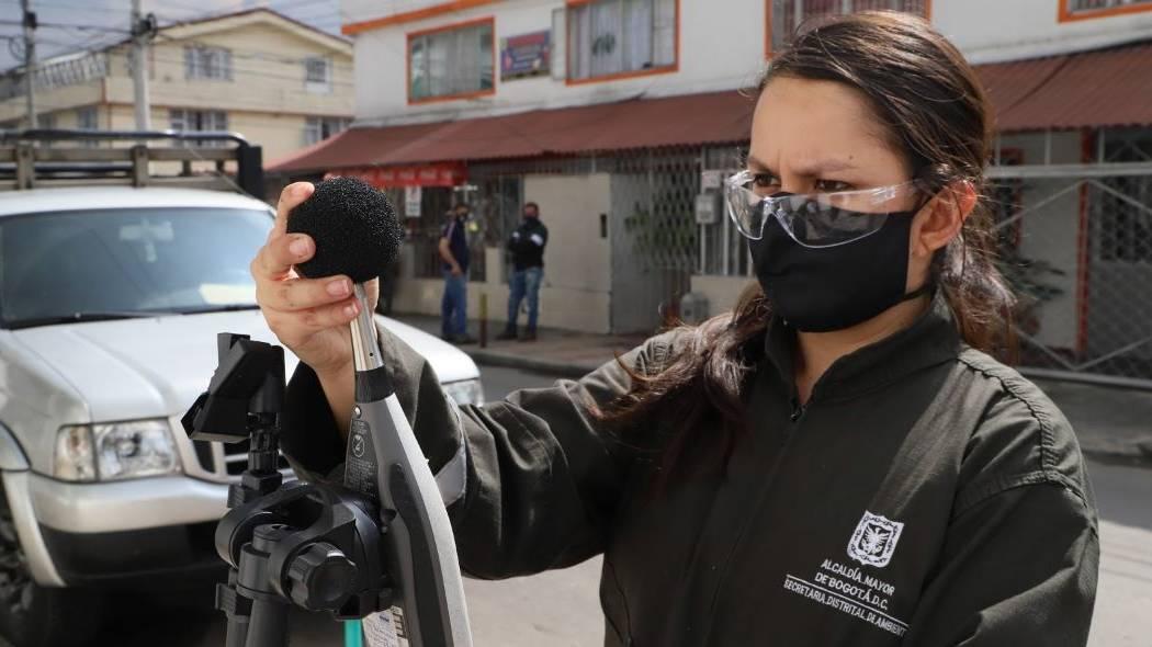 La Secretaría de Ambiente hace monitoreos constantes al ruido en Bogotá.