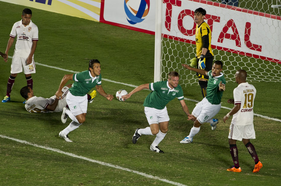 Cali goleó a UTC de Perú y avanzó en la Sudamericana