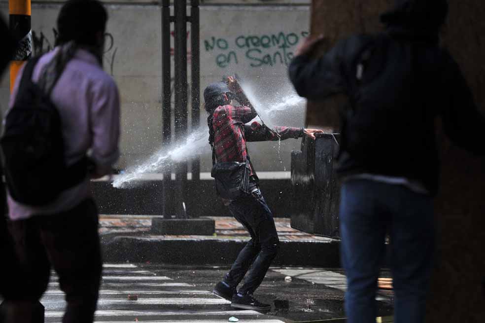 El caos llegó a Soacha y Bogotá