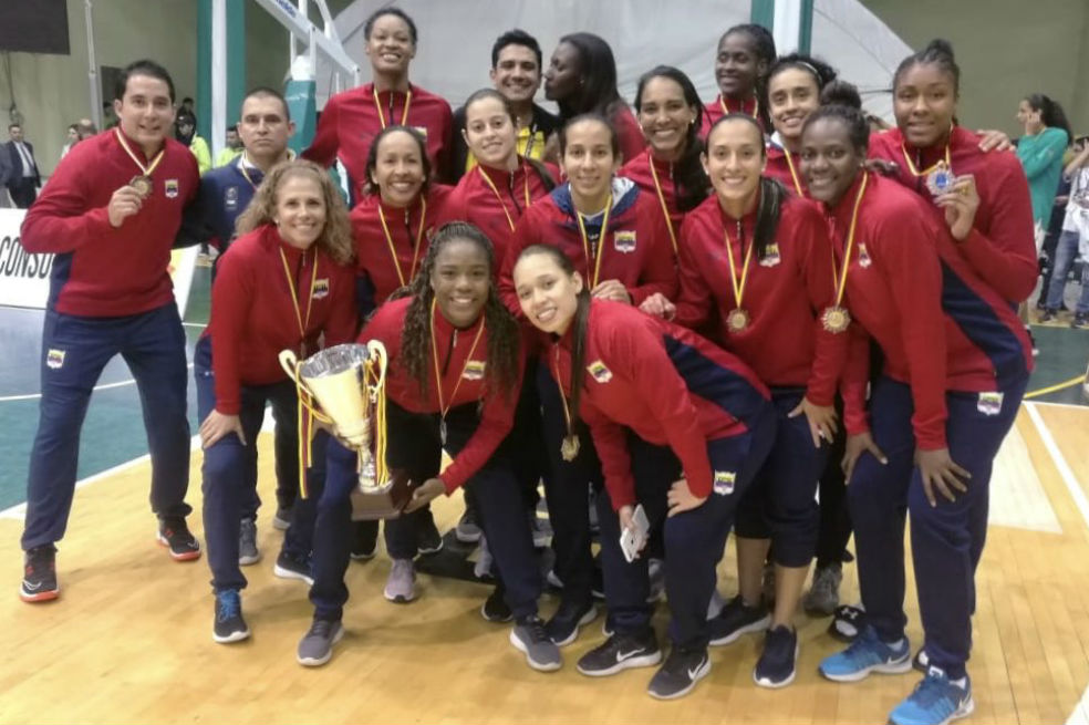 Colombia, tercero en el suramericano de baloncesto femenino