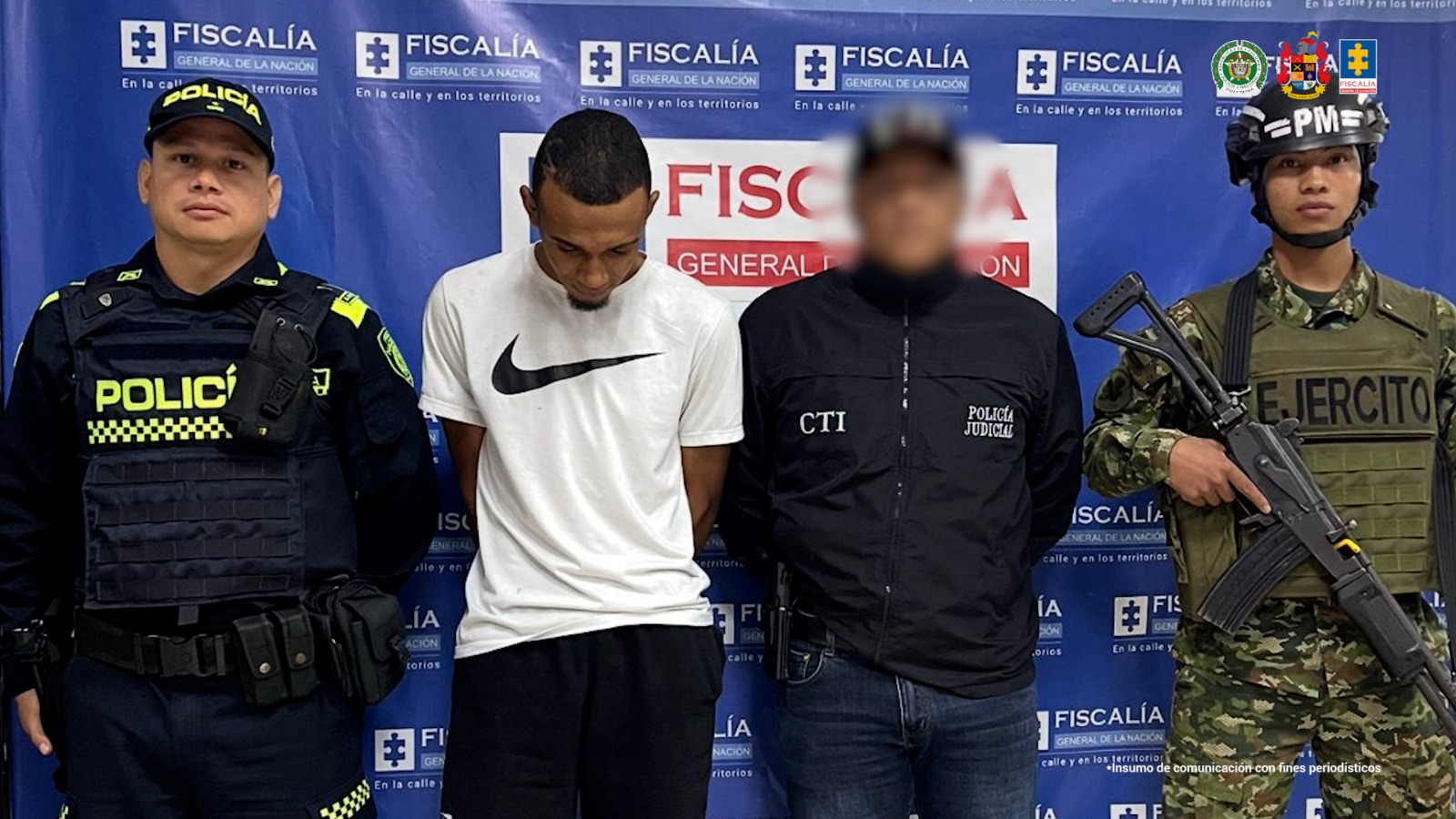 A la cárcel presunto sicario que dejó tres personas muertas en Bulevar en Cali