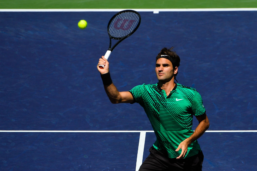 Roger Federer jugará su séptima final en Indian Wells