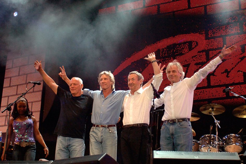 Pink Floyd en 2005.
