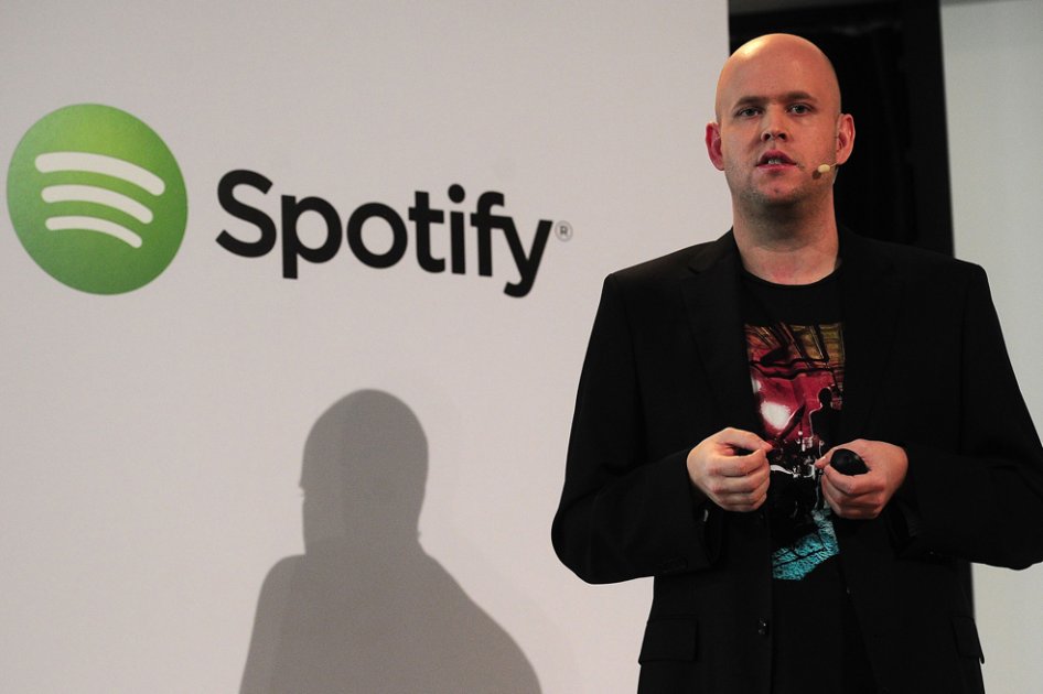 Daniel Ek, fundador de Spotify./ AFP