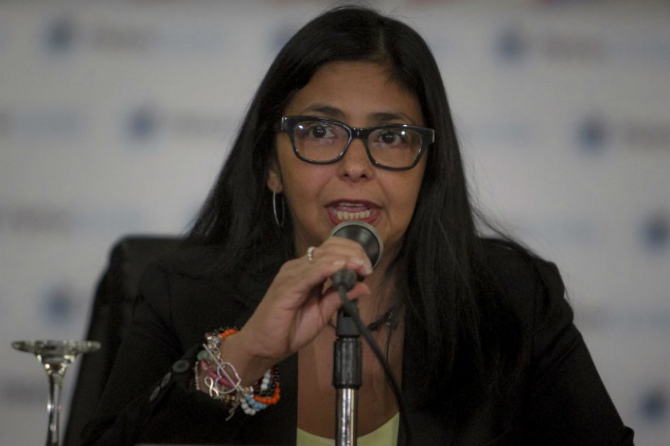 La ministra de Relaciones Exteriores de Venezuela, Delcy Rodriguez. /EFE