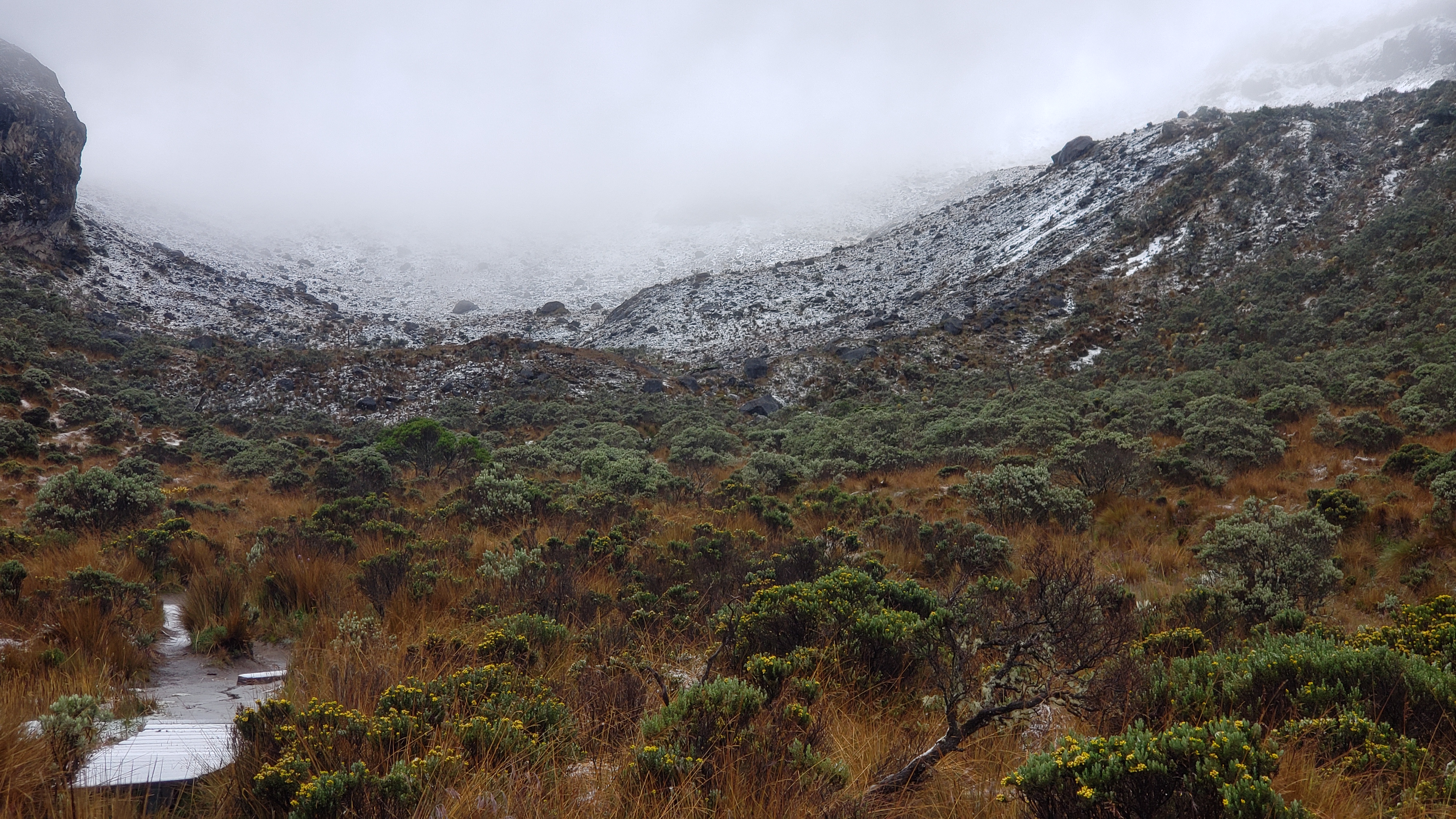 En fotos: así se ve el derretimiento de los glaciares de Colombia