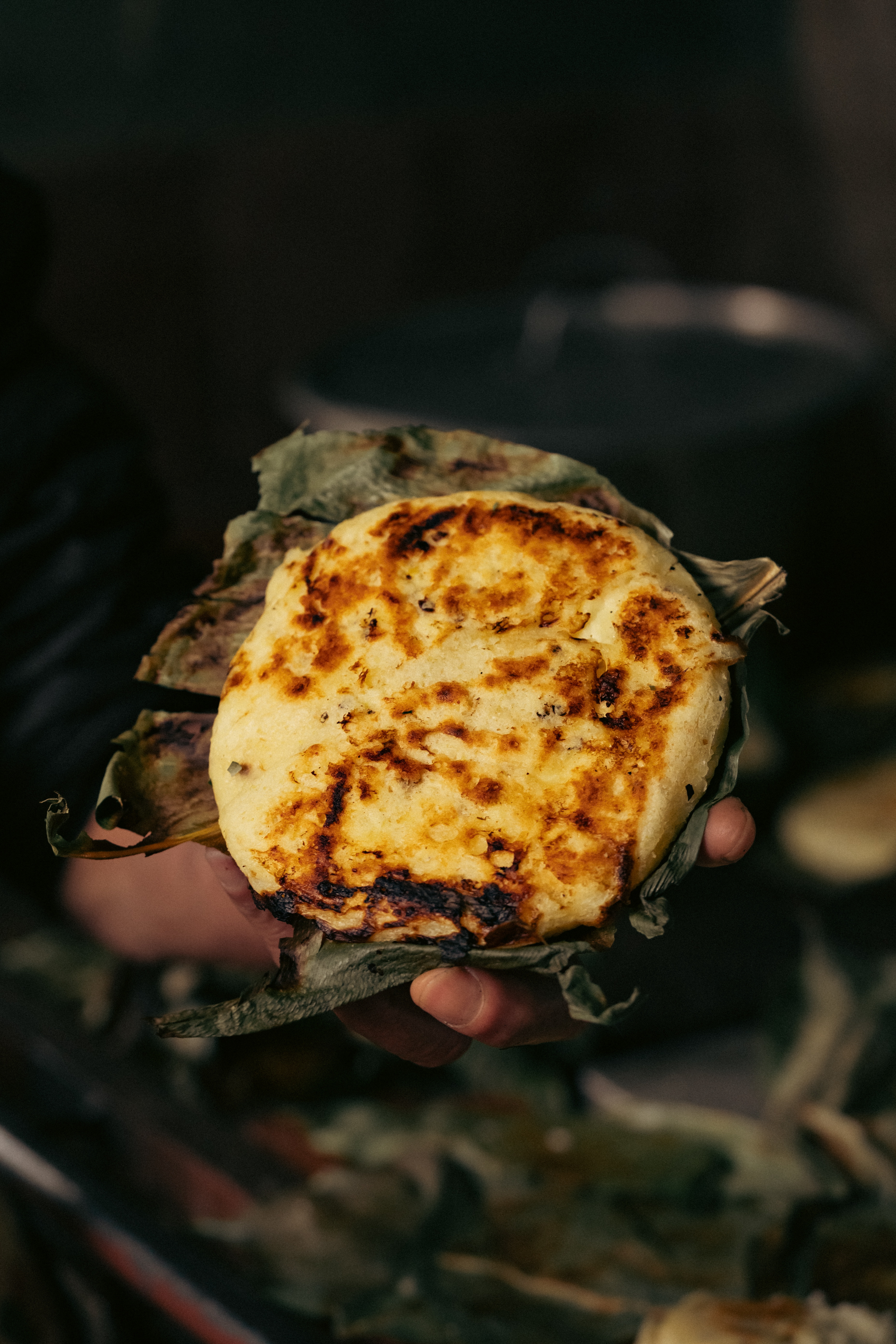 Arepa colombiana