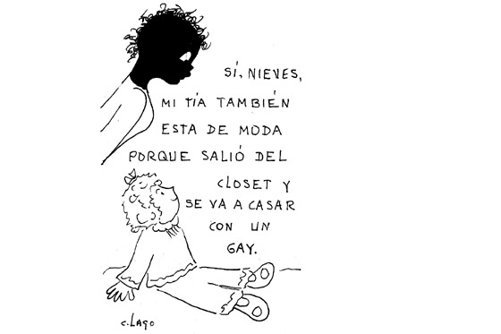 Salió del closet