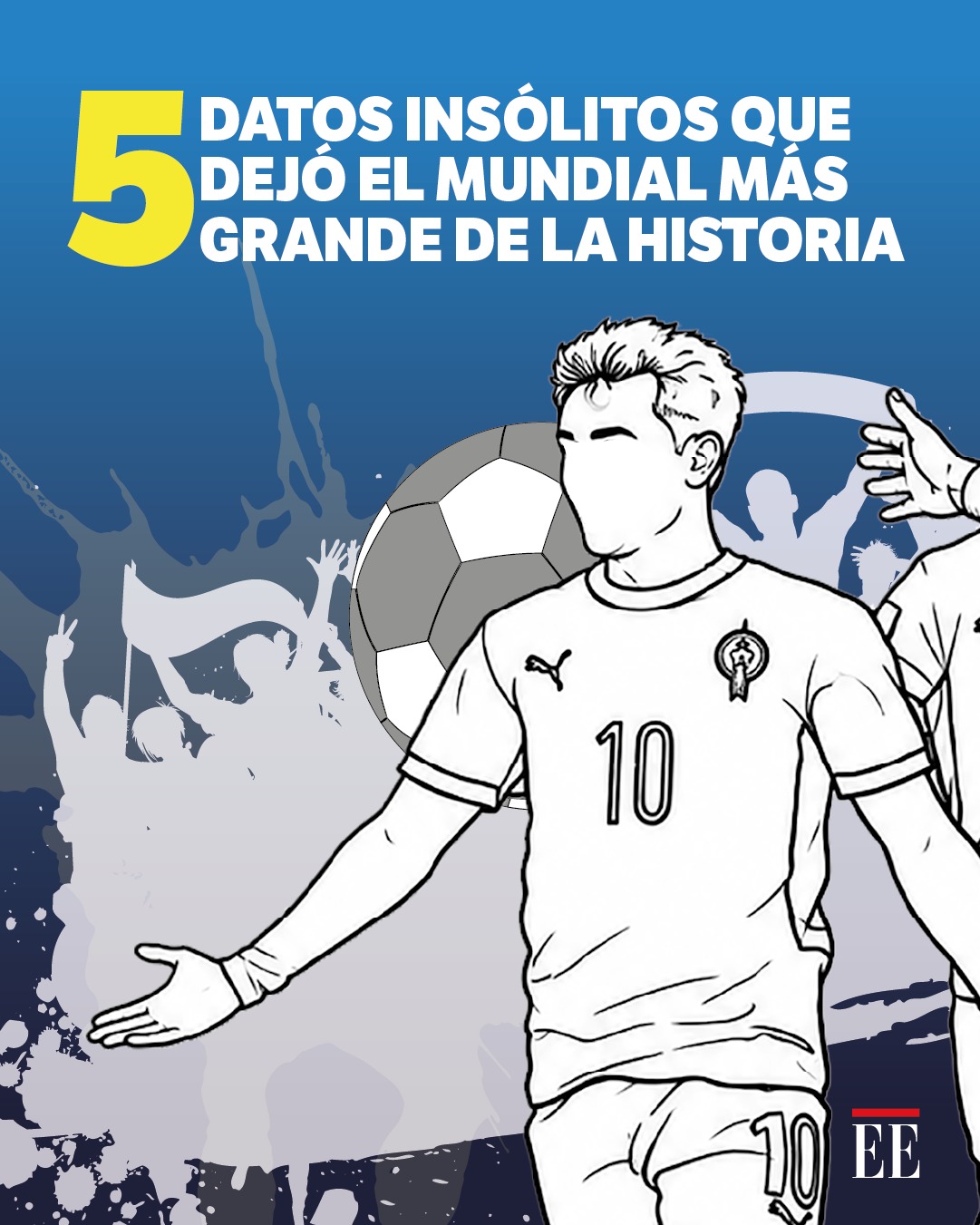 Cinco datos insólitos que dejó el mundial más grande de la historia
