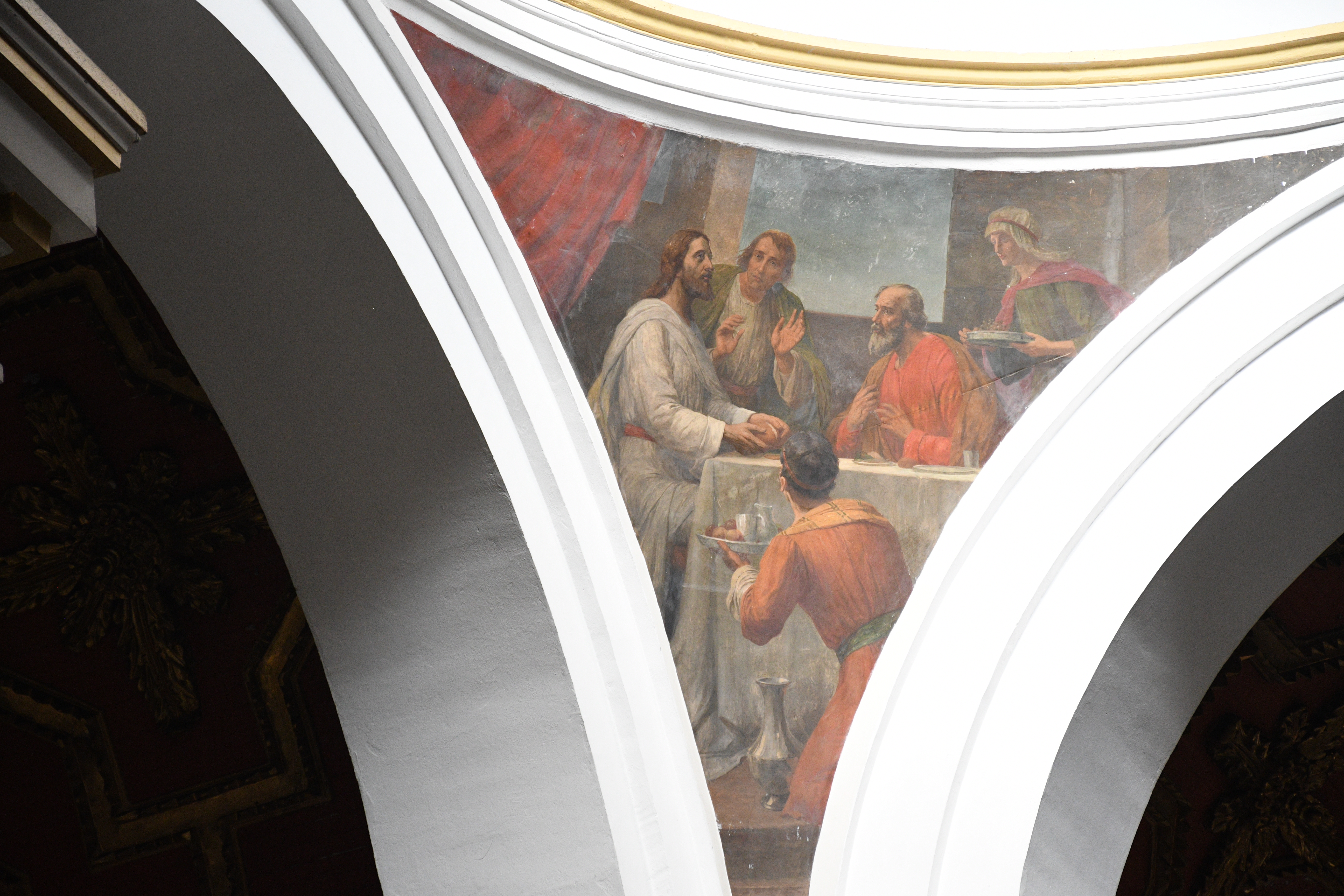 Fresco en la Capilla del Sagrario