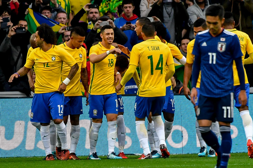 Imparable: Neymar guió a Brasil en un cómodo triunfo frente a Japón