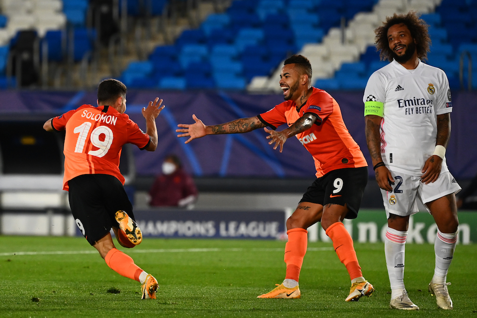 Shakhtar sorprendió al Real Madrid y lo venció en el debut de la Champions