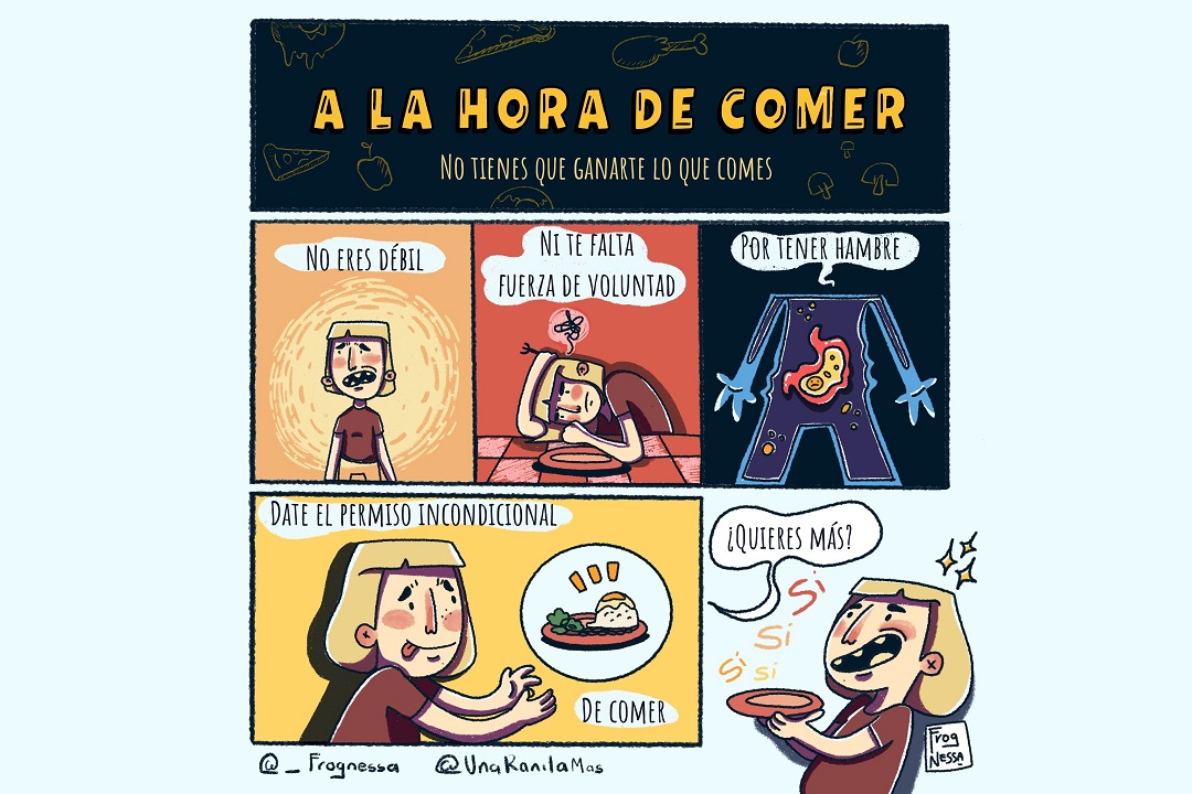 A la hora de comer