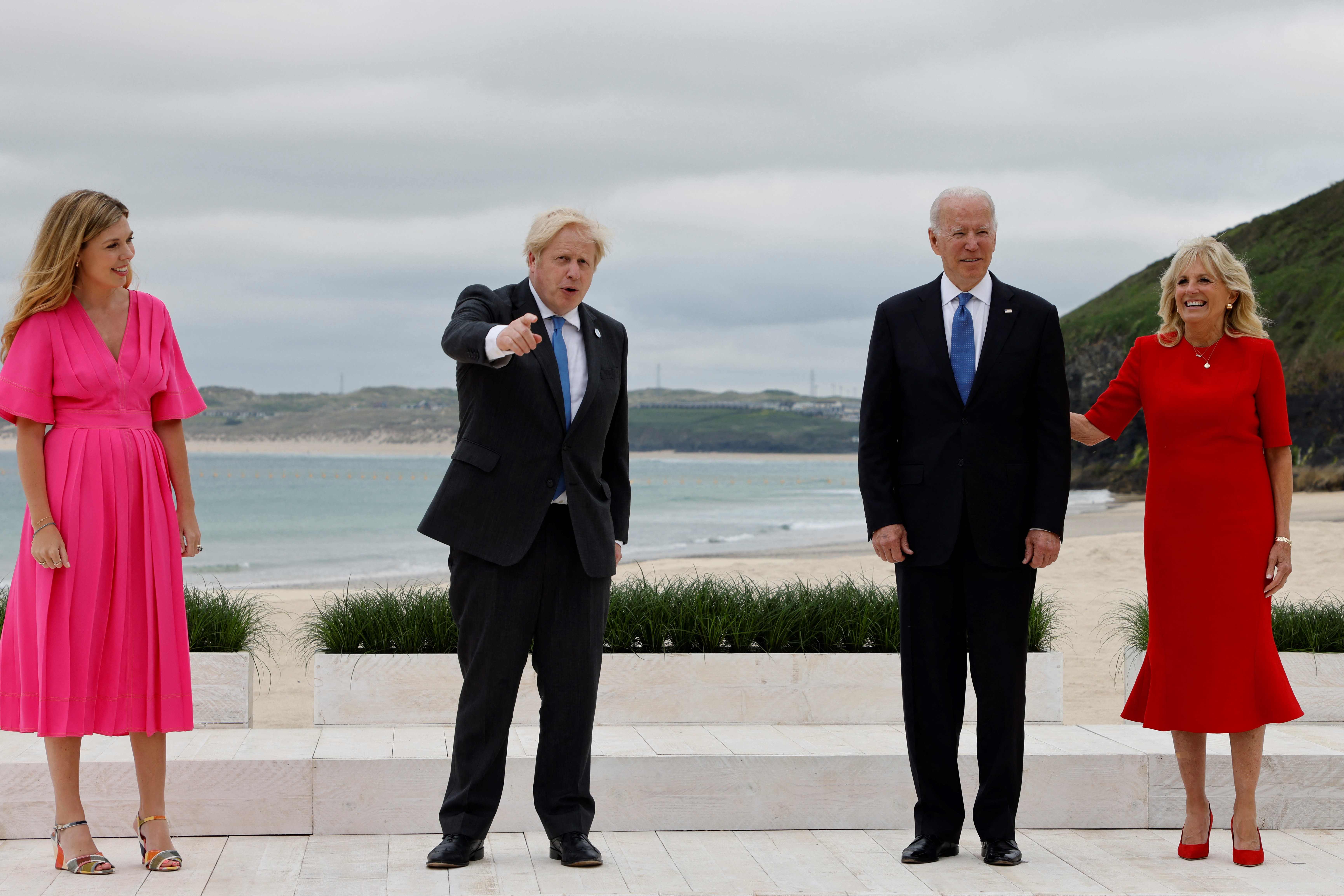 Joe Biden se reunió con Boris Johnson, antiguo defensor de Donald Trump