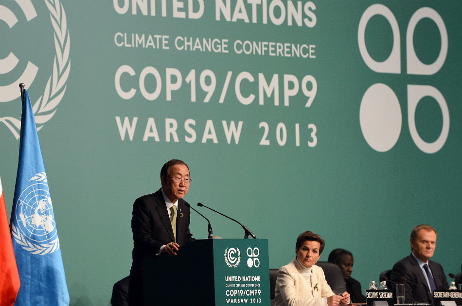 Conferencia del clima de Naciones Unidas en Varsovia 