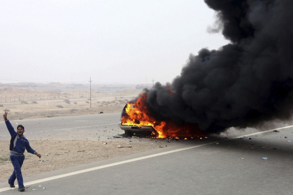 Represión contra opositores en Irak deja dos soldados muertos