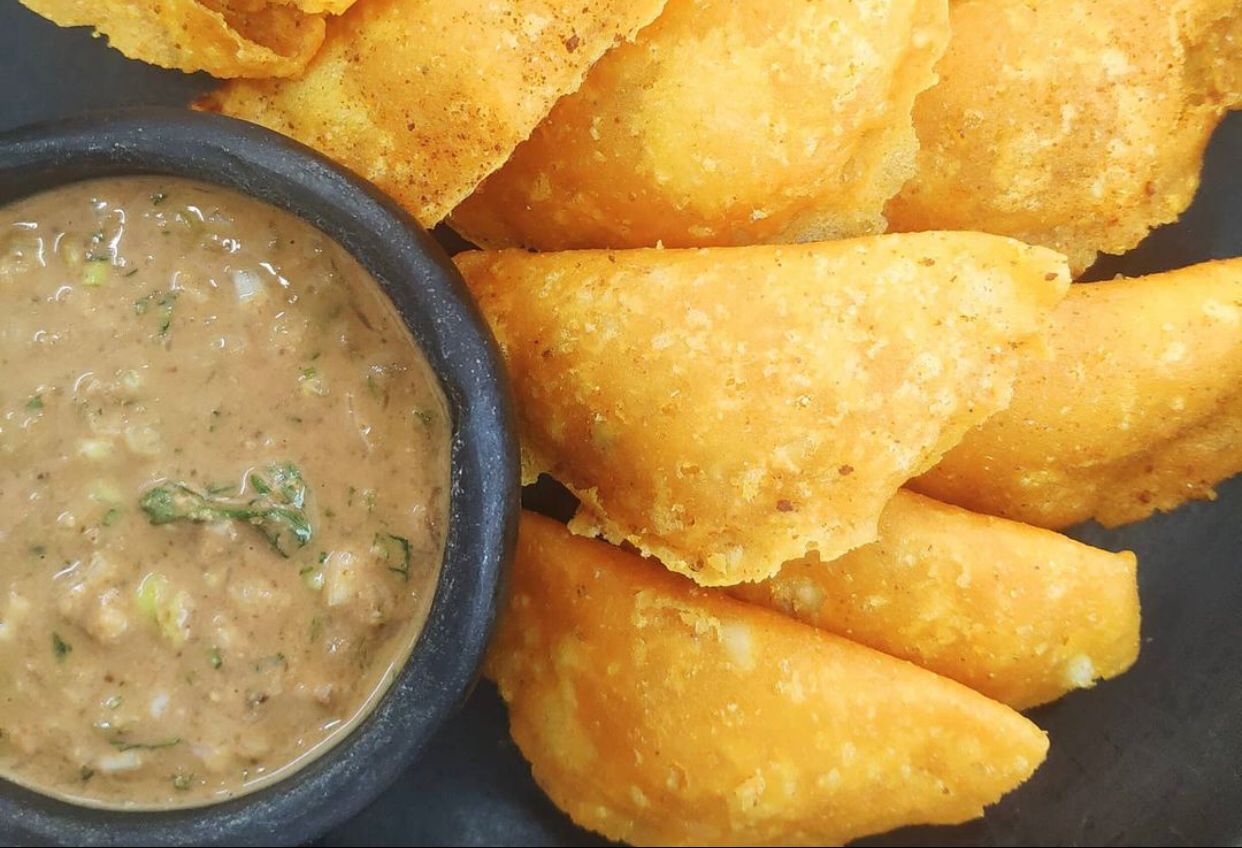 Empanadas de camarón