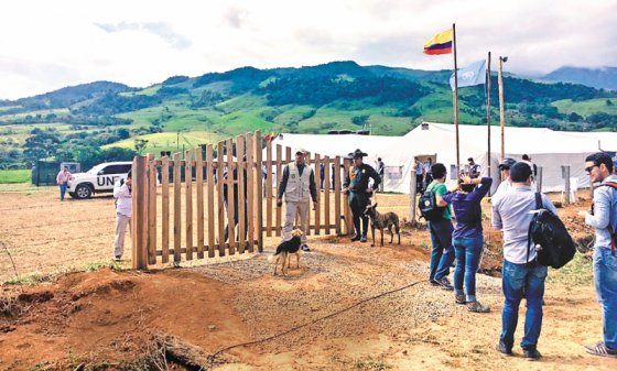 Mesetas, prueba de fuego para la dejación de las armas