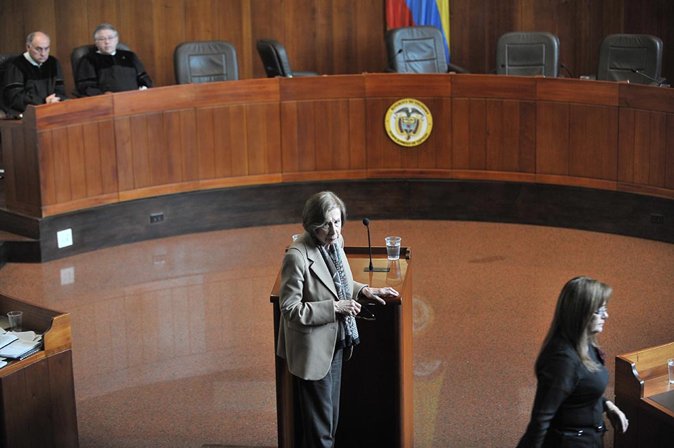 “Nunca se pidió cambio de escolta”: Gloria Pachón