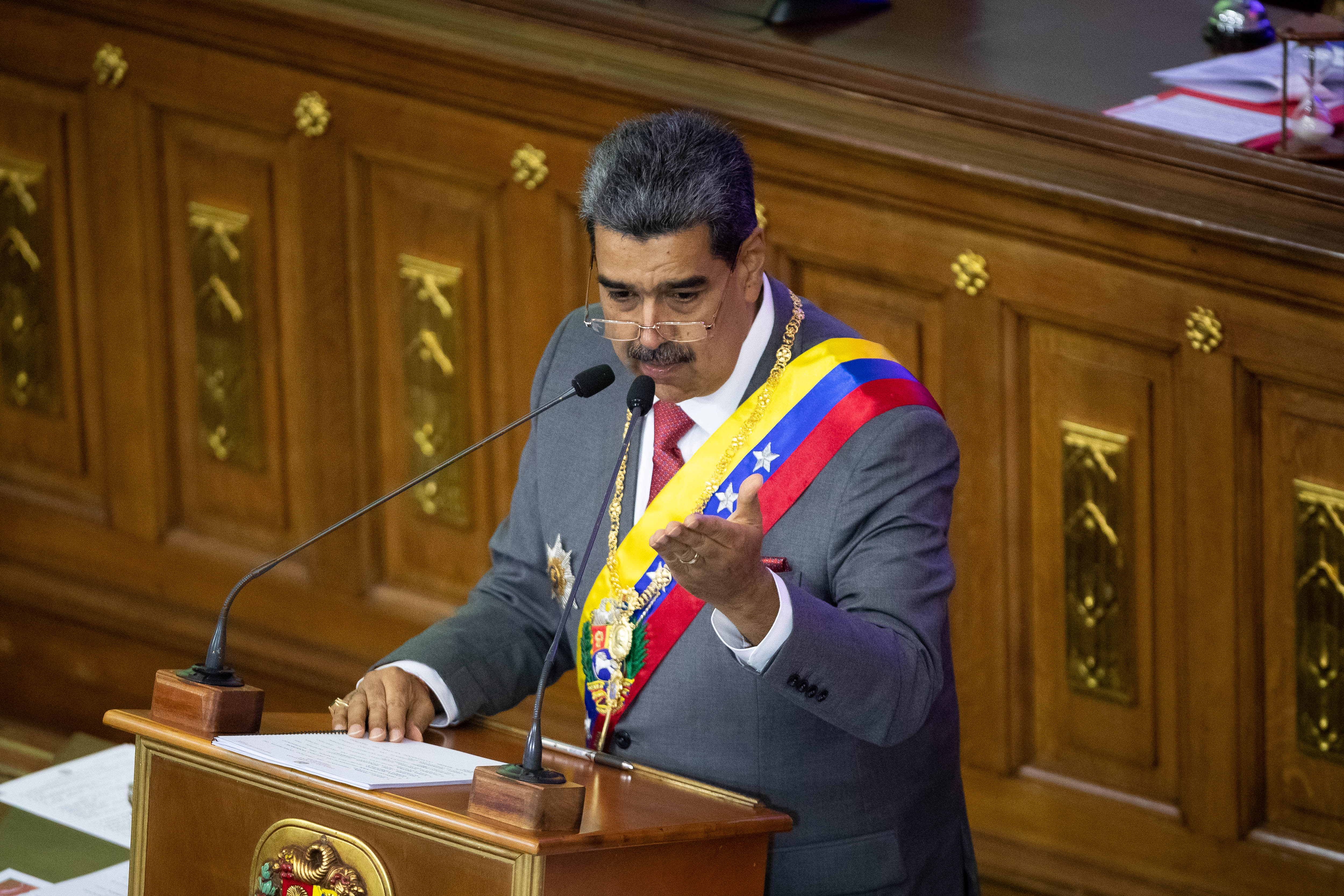 Maduro acusó a la oposición de preparar “atentados terroristas” por las elecciones