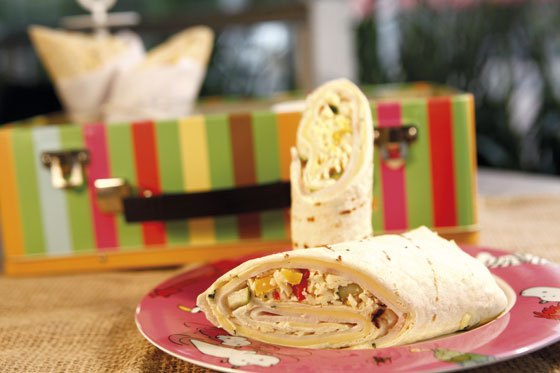Wraps, sanos y deliciosos 