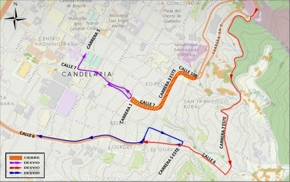 Movilidad para el evento.