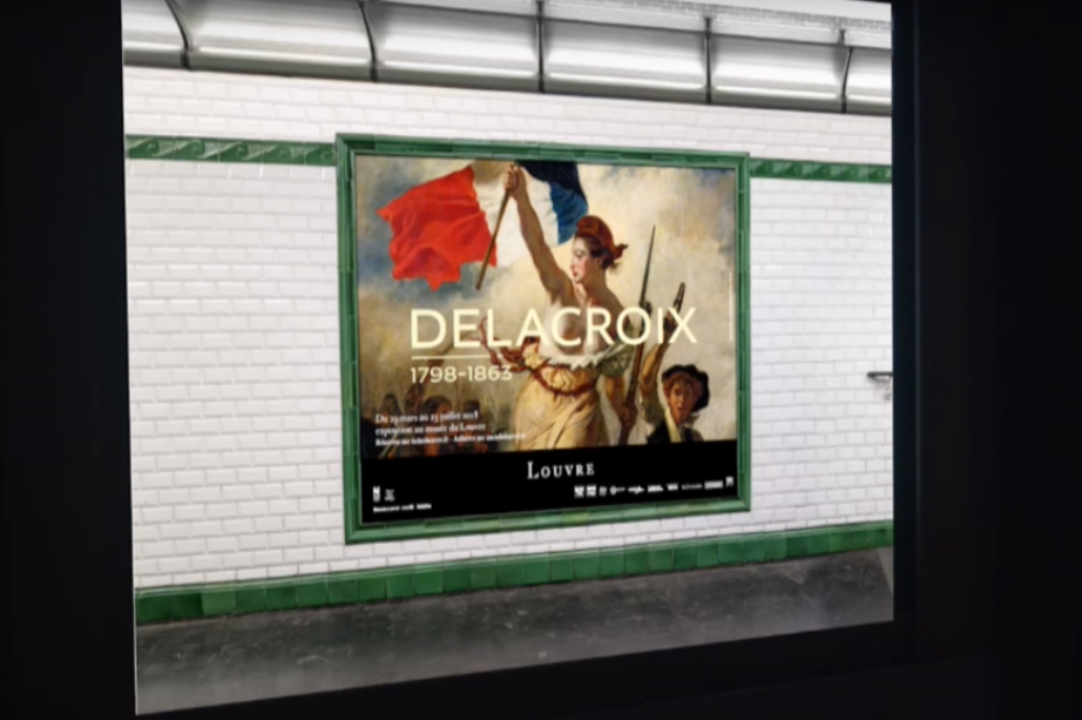 Exposición de Delacroix es la más visitada de la historia del Museo del Louvre