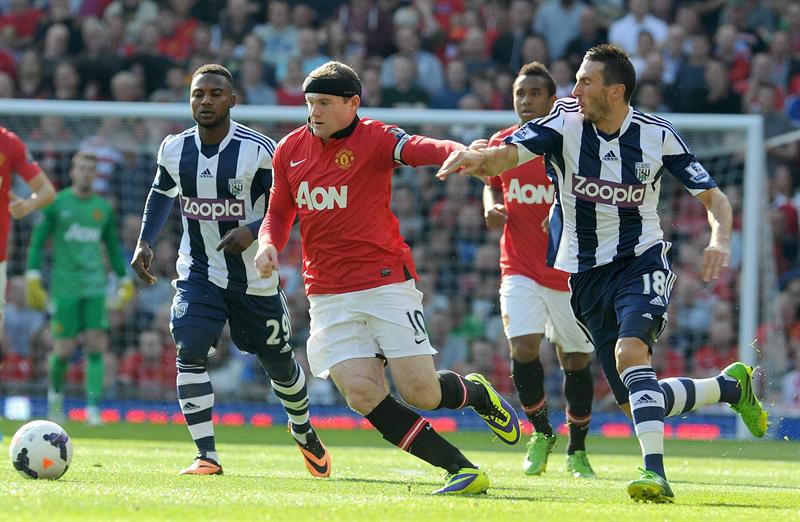Manchester United perdió 2-1 con el West Bromwich