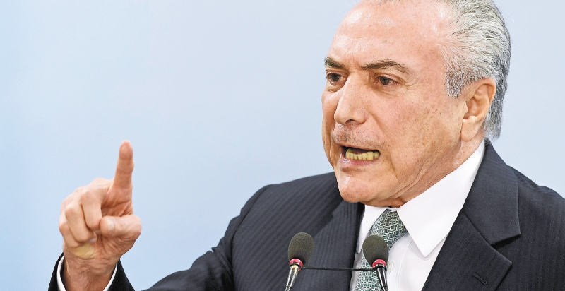 La carne podrida del presidente de Brasil