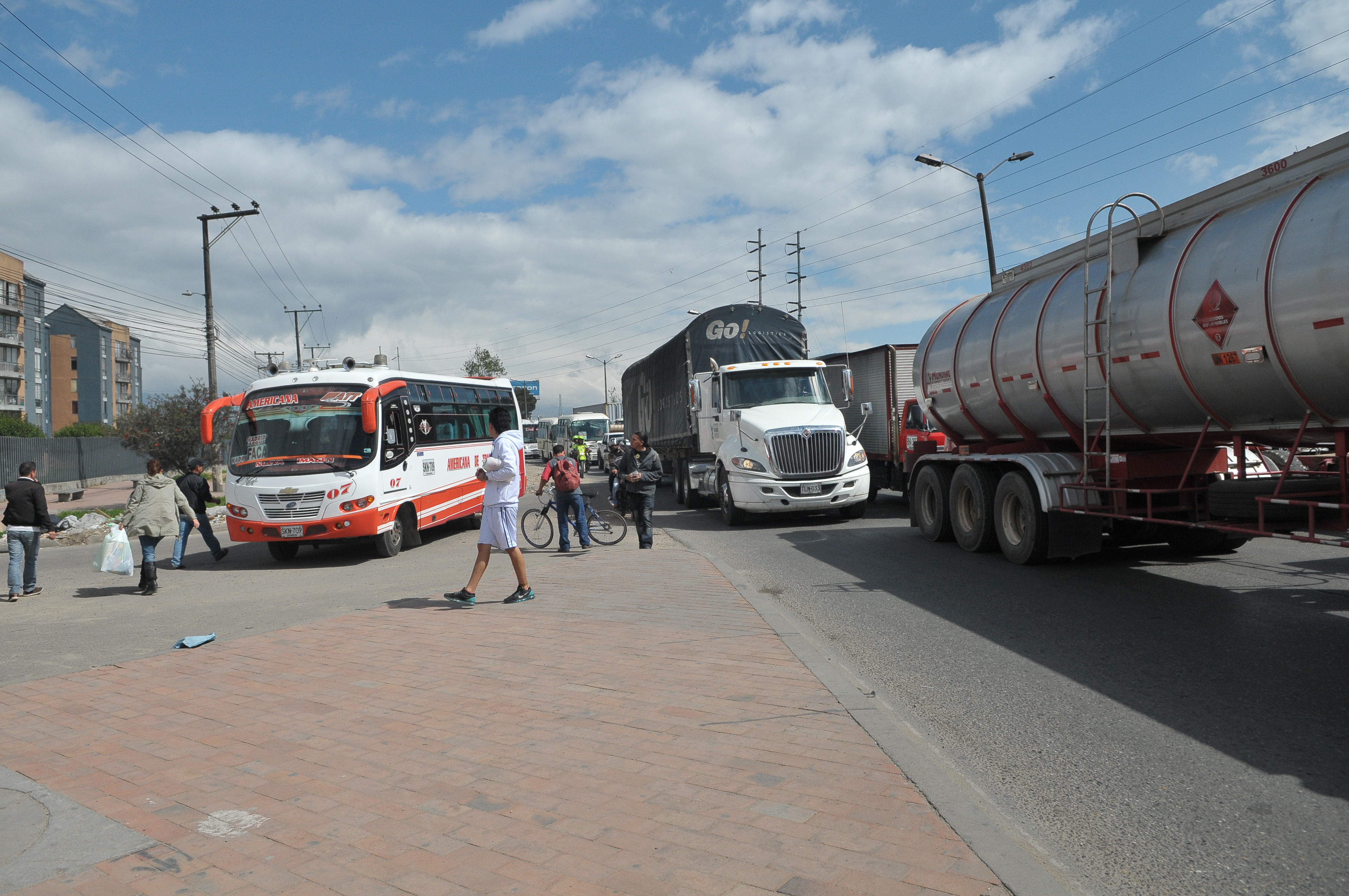 Pico y placa para vehículos de carga durante agosto de 2024 en Bogotá