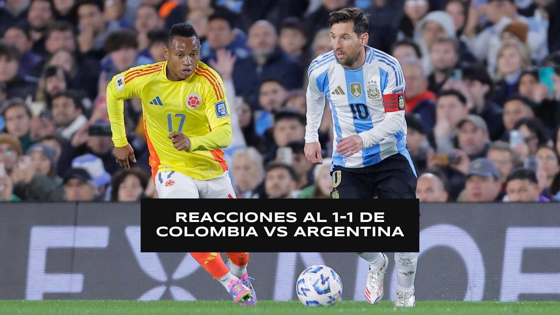 Reacciones y memes al 1-1 de Colombia vs Argentina