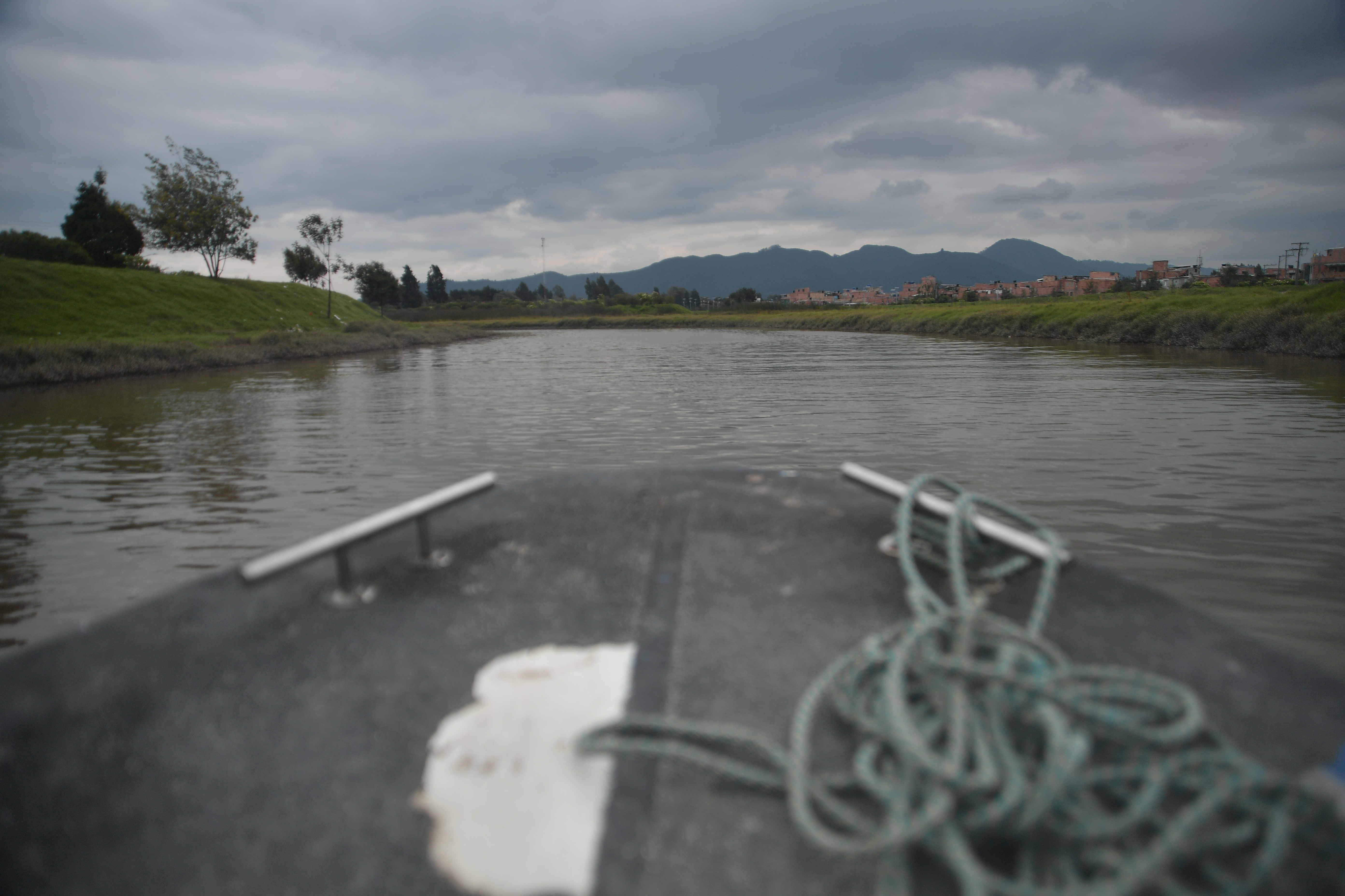 Recorrido de navegación del río Bogotá por parte de la CAR