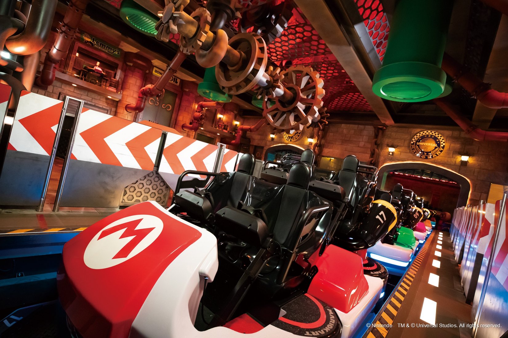 Super Nintendo World incluirá karts de Mario Kart con su propia atracción así como otras actividades tematizadas con motivos de todo el universo Nintendo.