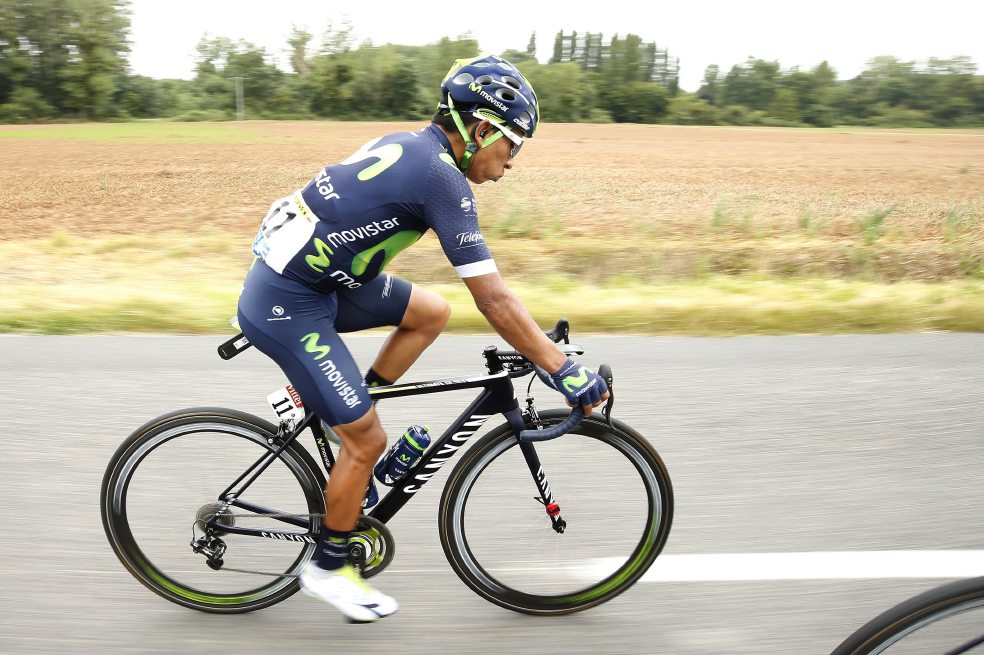 Nairo marcha sin problemas en el Tour