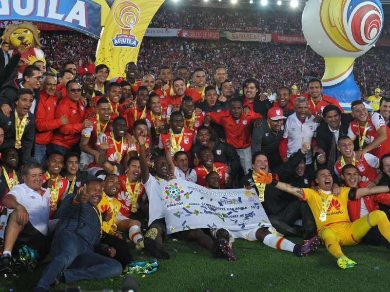  La Superliga de 2017 es el más reciente título conquistado por Independiente Santa Fe. Se la ganó a Independiente Medellín. / Archivo El Espectador
