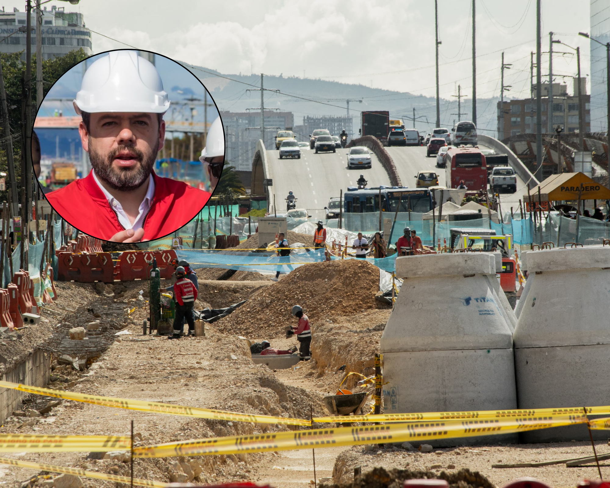 “No está avanzando como debería”: Galán confirma retrasos en obras de la av. 68