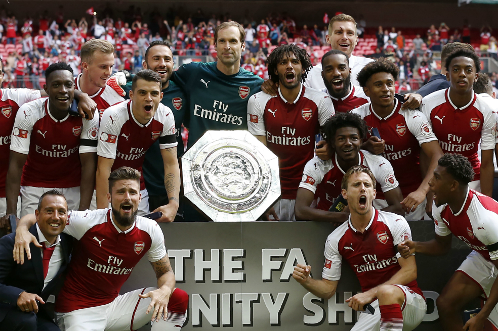 Arsenal, campeón por penales de la Community Shield ante Chelsea