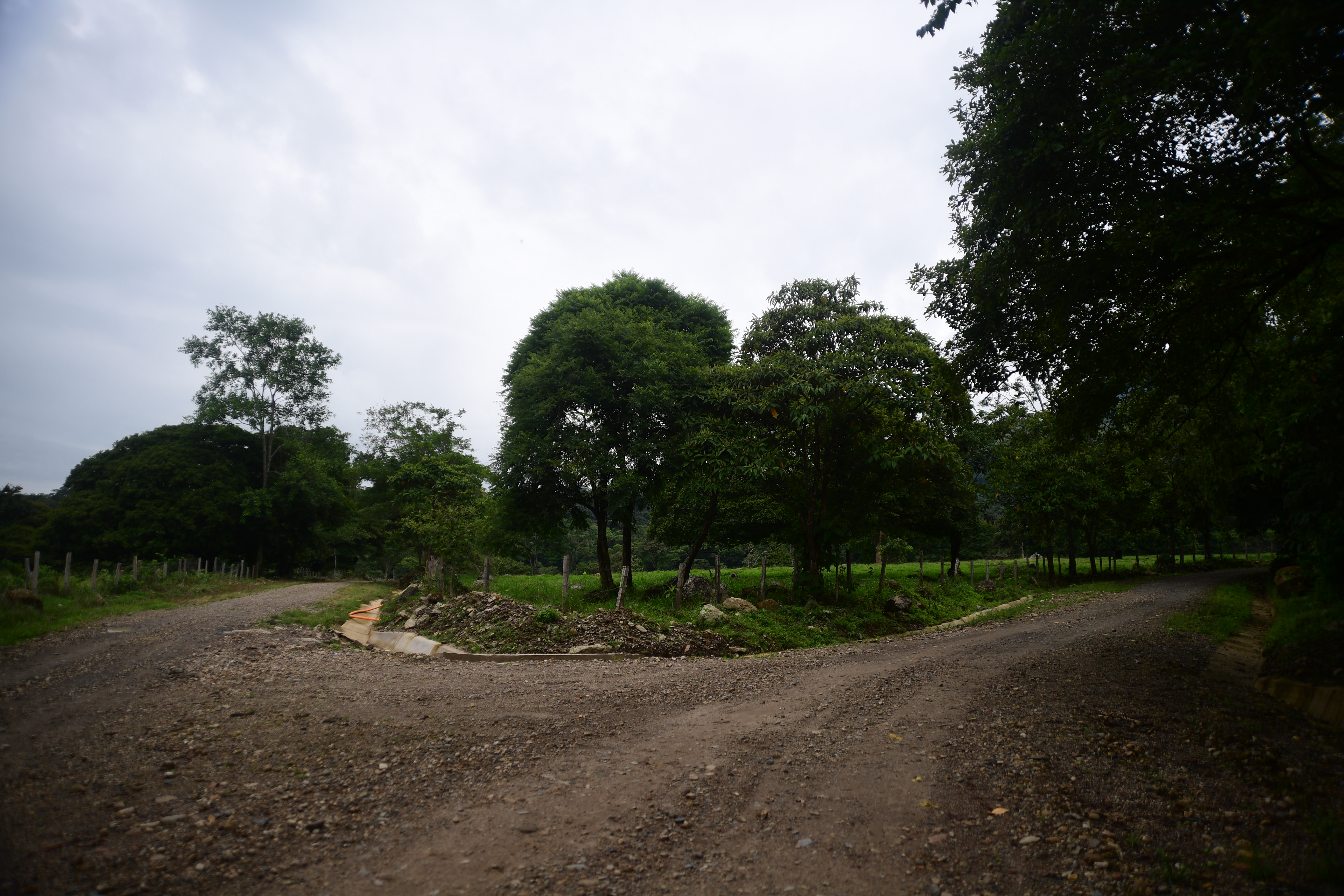 Sector de "La Y", en Aguazul.