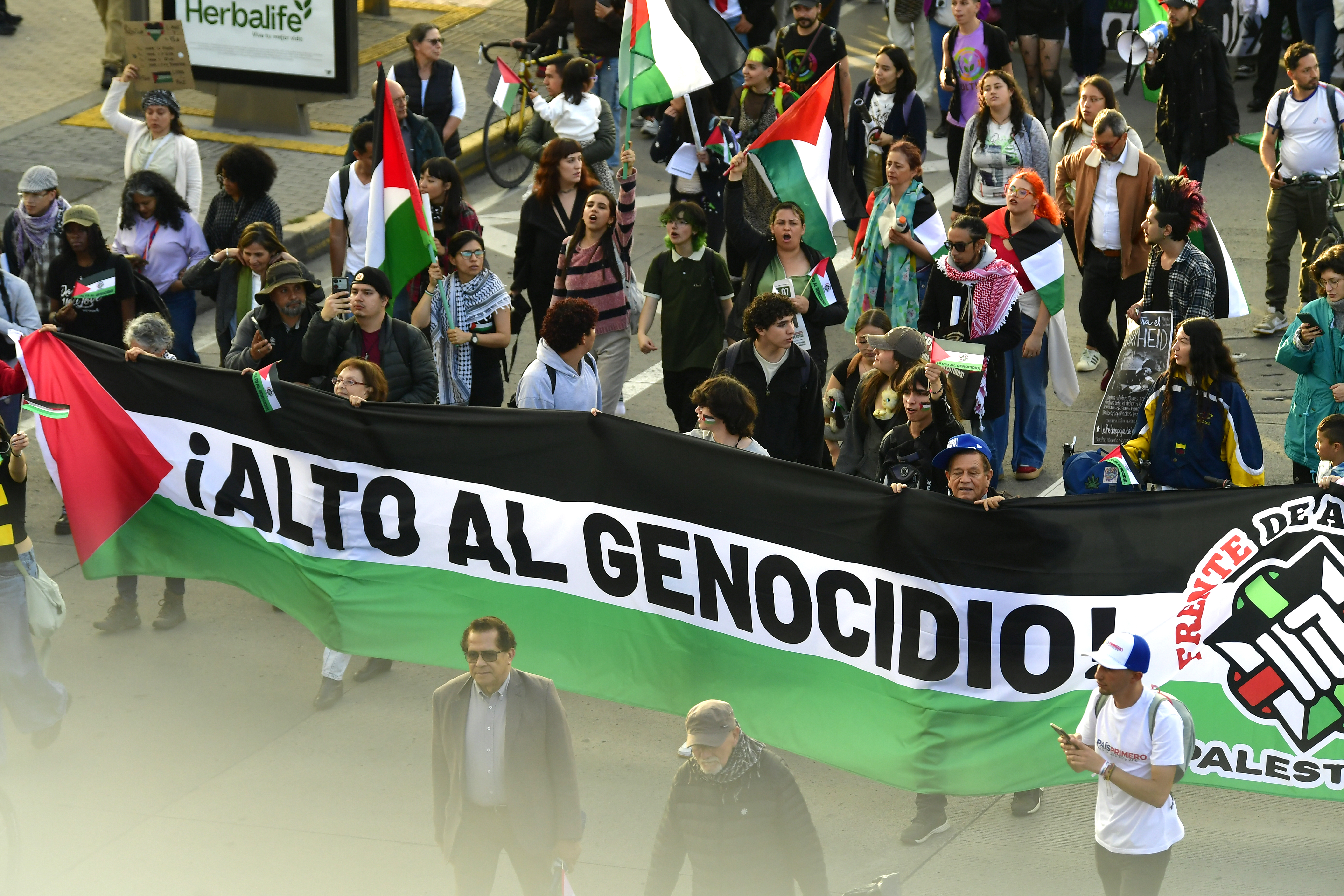 Marchar por Palestina es marchar por Israel