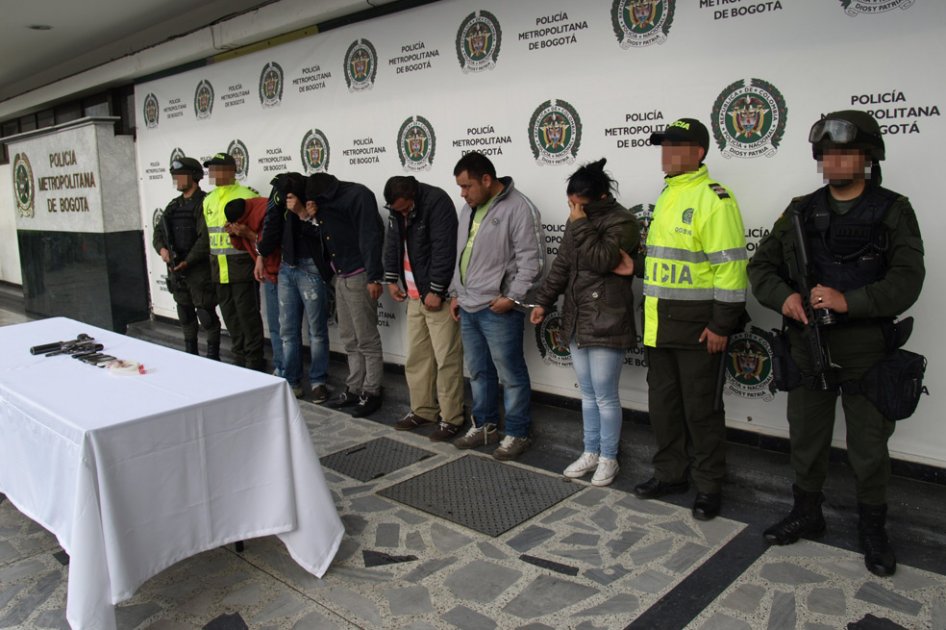 Desarticulan banda de apartamenteros de Kennedy y Puente Aranda