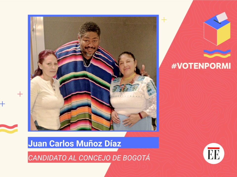Juan Carlos Muñoz Díaz, su prioridad son los vendedores ambulantes #Votenpormí