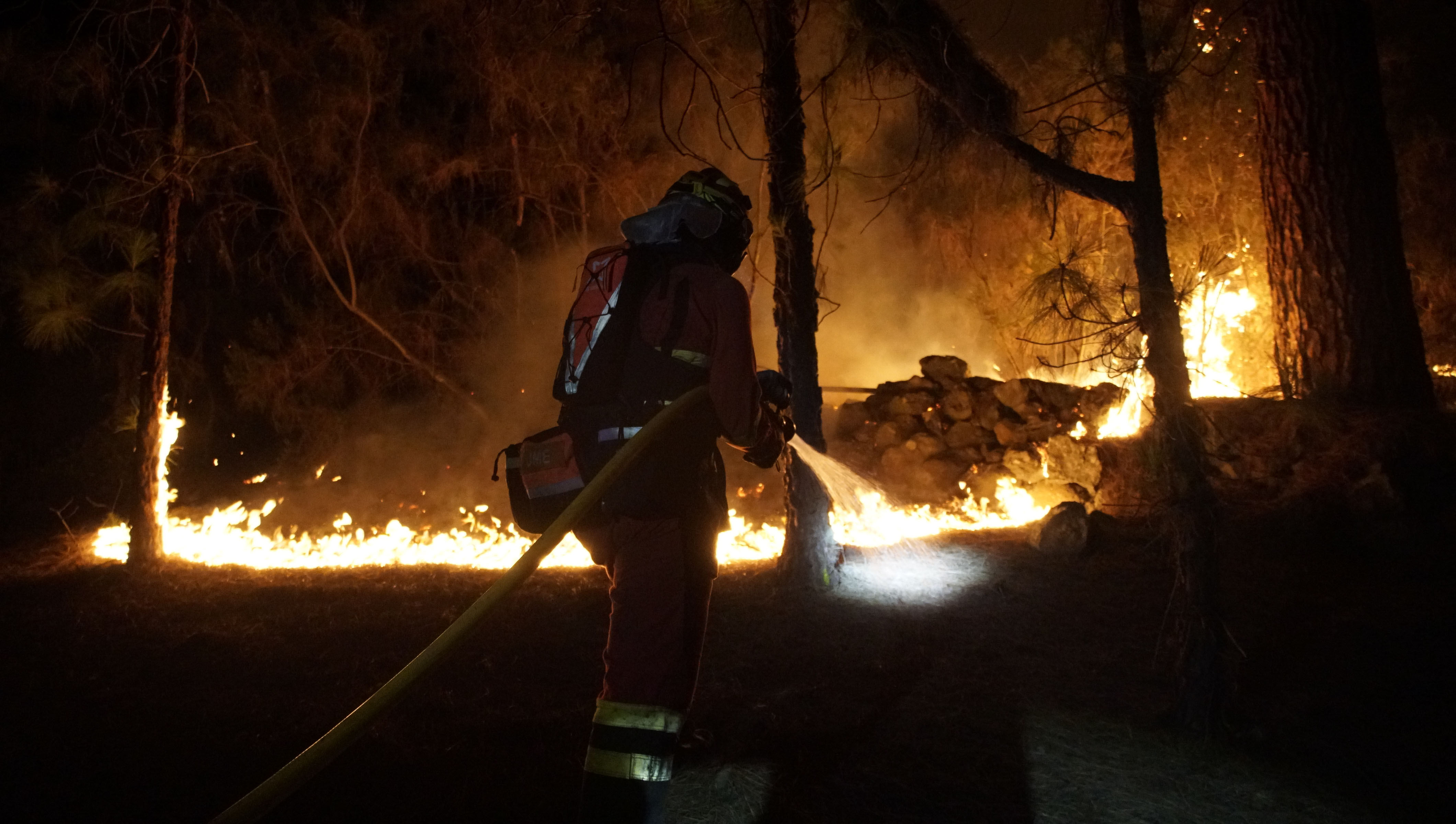 Incendio en Tenerife, España, quemó 4.000 hectáreas