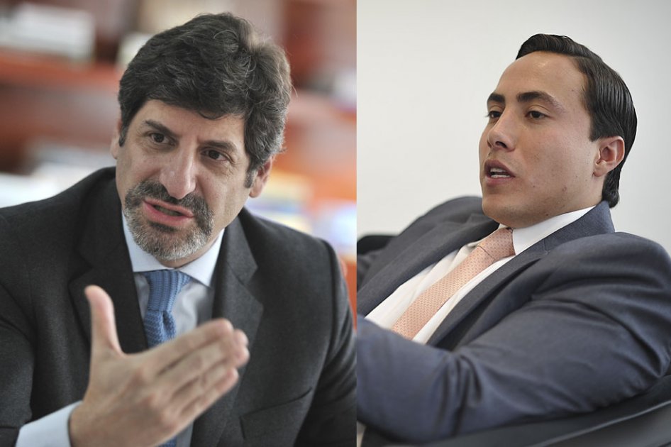 Juan Gabriel Uribe y Richard Aguilar.