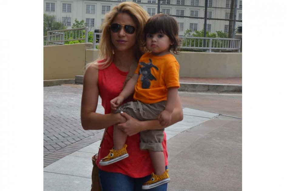 Shakira y Milan.